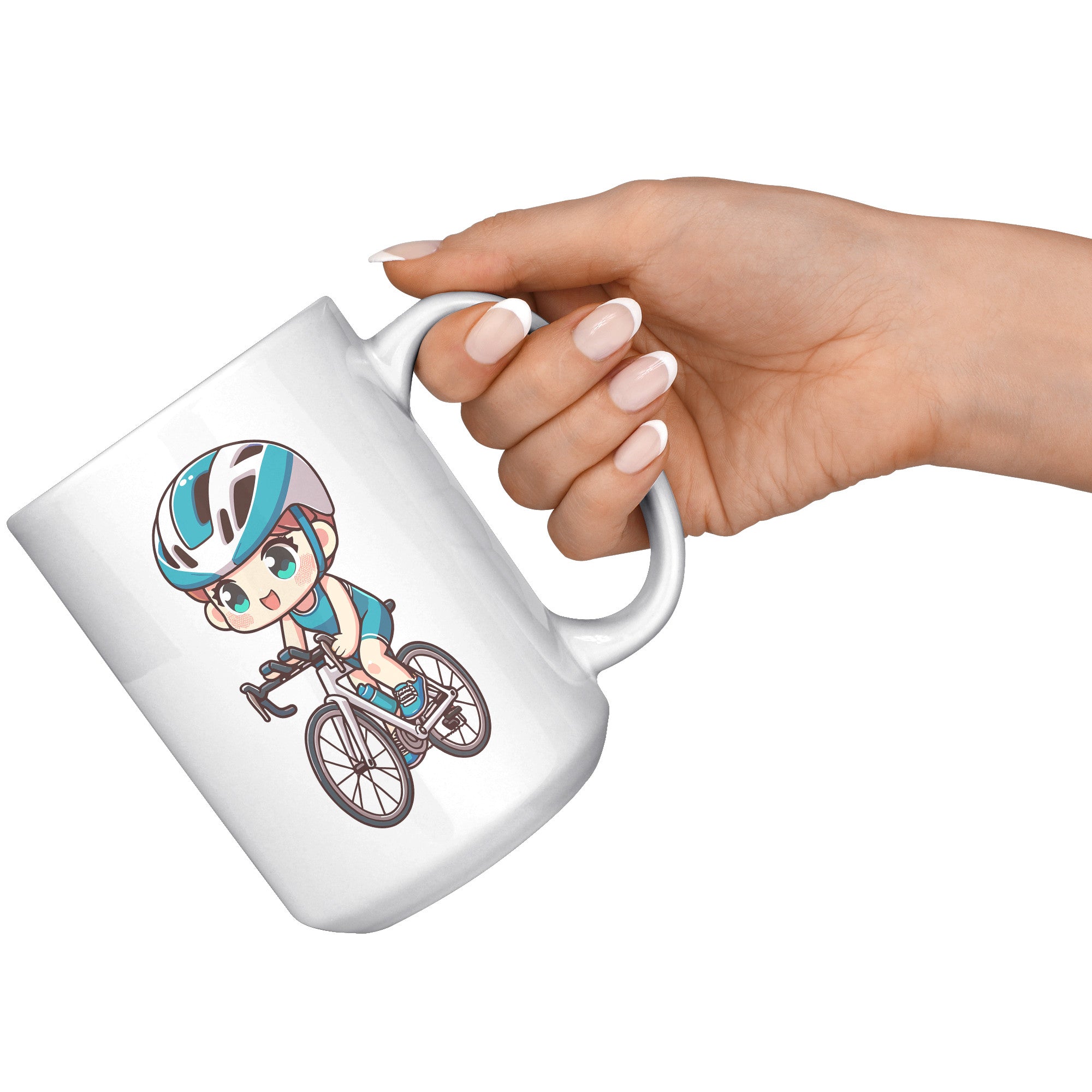 "Funko Pop Triathlon Athlete Coffee Mug - Multisport Morning Brew Cup - Ideal Gift for Triathletes - Swim, Bike, Run Inspired Mug" - A1