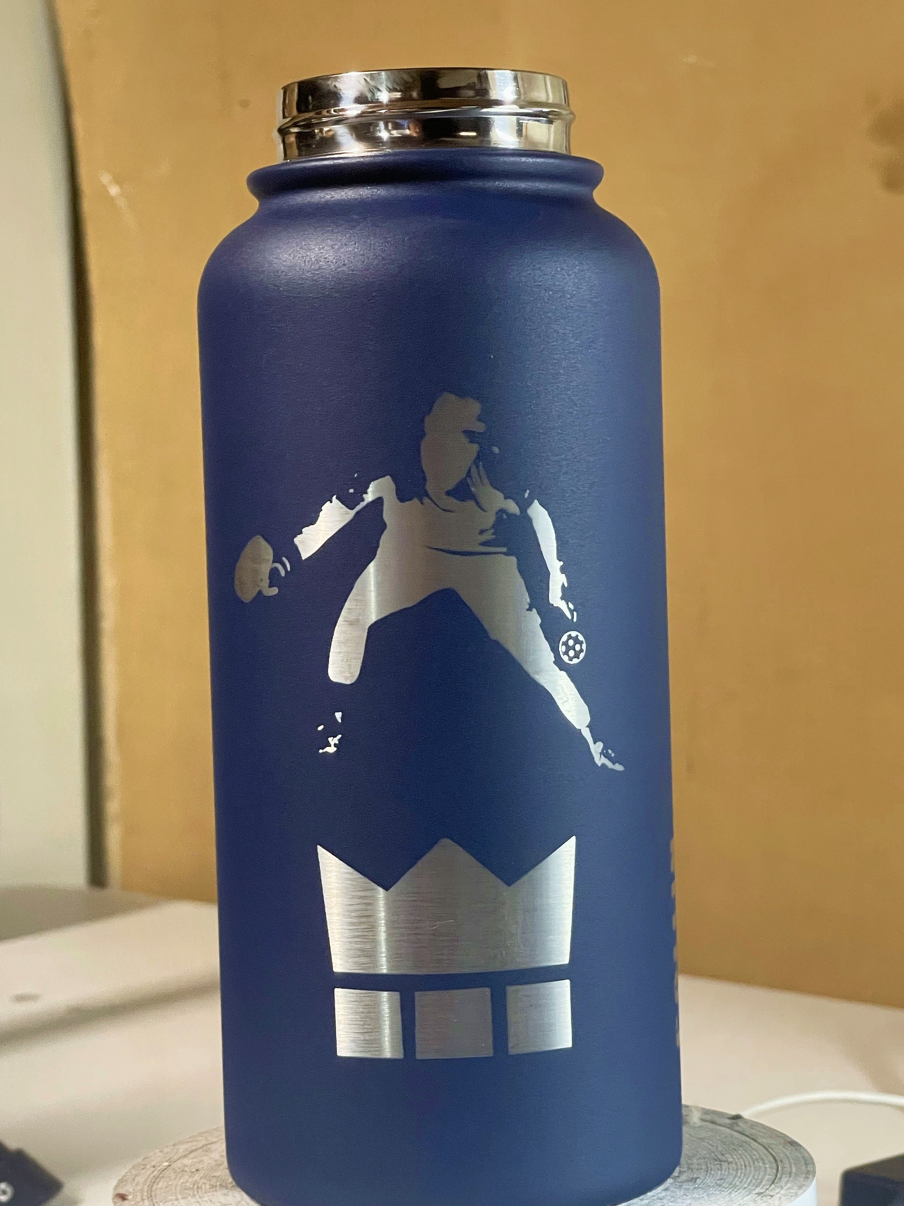 Full Wrap Custom Pickleball Water Bottle, Pickleball Gifts