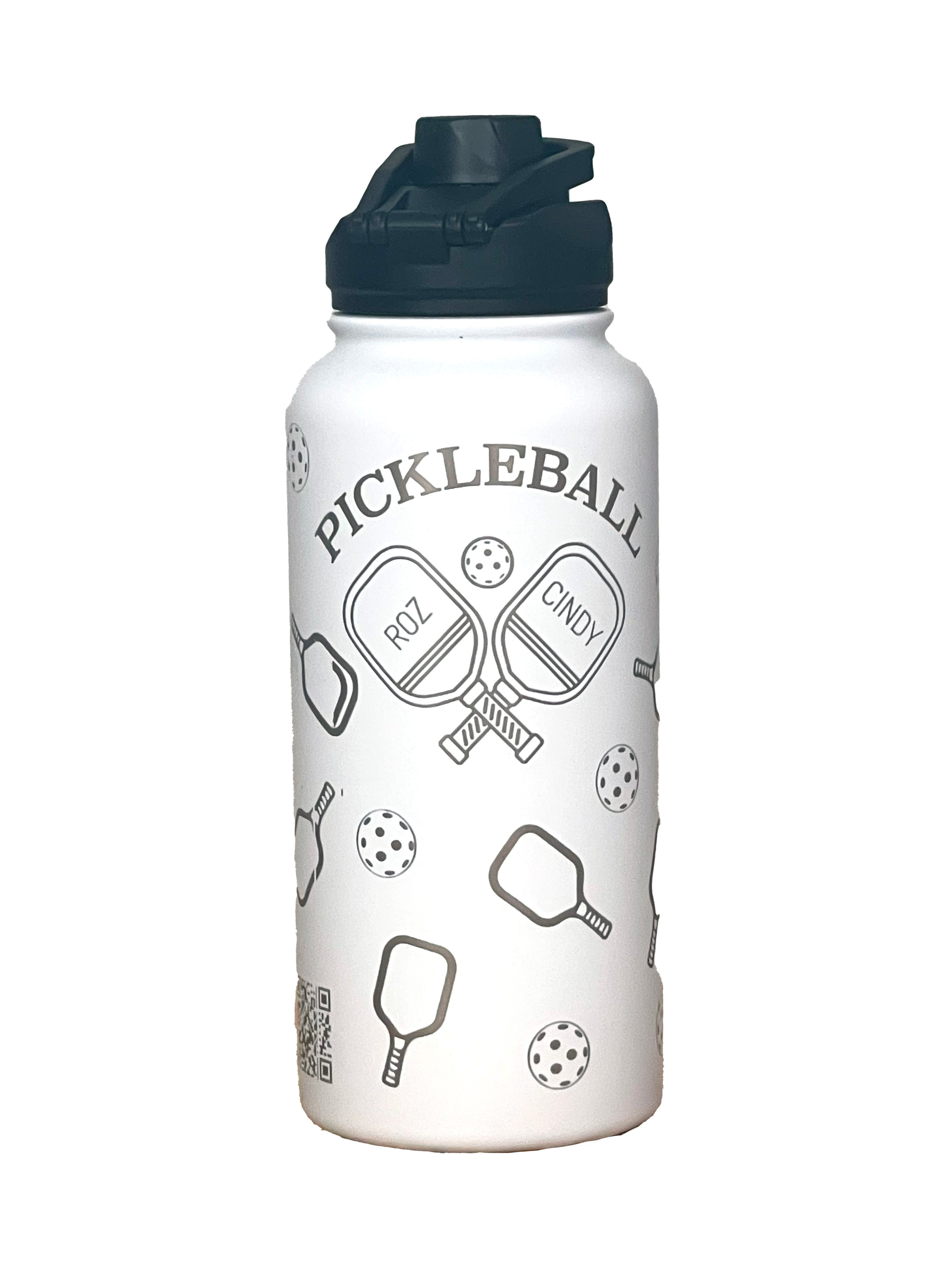 P4A - Custom Pickleball Water Bottle, Pickleball Gifts