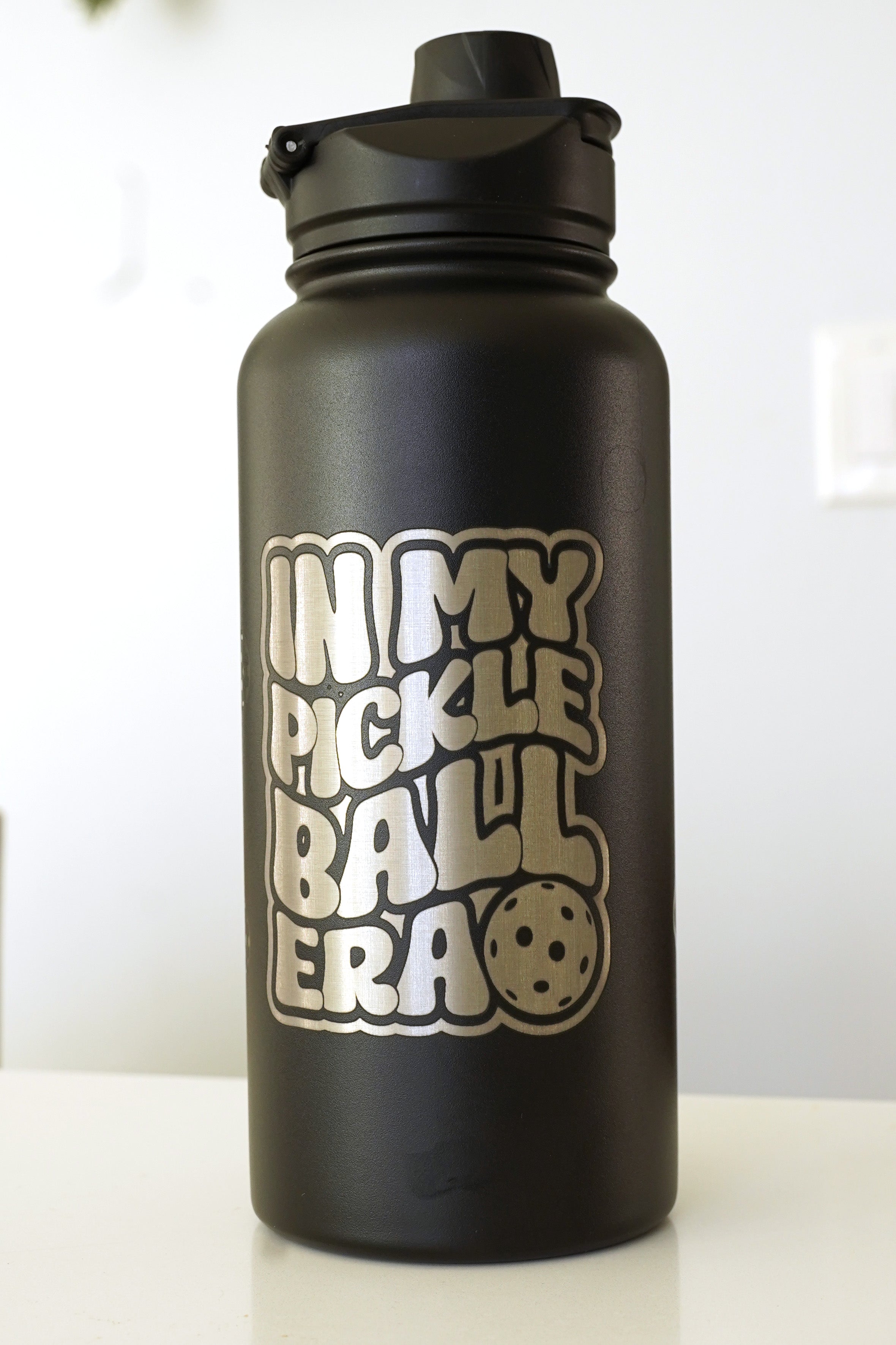 Pickleball Eras Water Bottle, Pickleball Gifts Personalize with Name