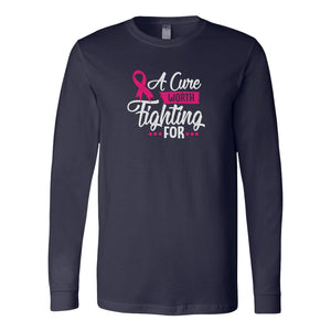 A Cure Worth Fighting For Long Sleeve ShirtT-shirt - My E Three