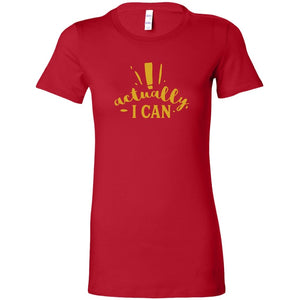 Actually I Can Womens ShirtT-shirt - My E Three