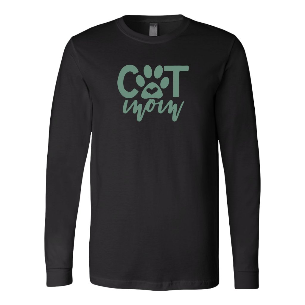 Cat Mom Long Sleeve ShirtT-shirt - My E Three