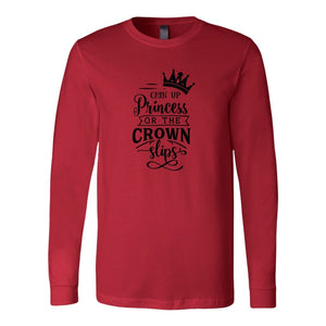 Chin Up Princess Long Sleeve ShirtT-shirt - My E Three