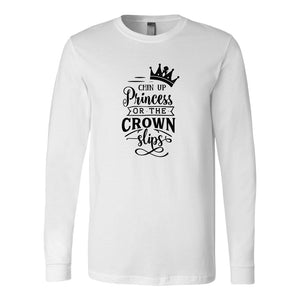 Chin Up Princess Long Sleeve ShirtT-shirt - My E Three