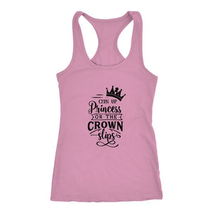 Chin Up Princess Racerback TankT-shirt - My E Three