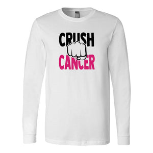 Crush Cancer Long Sleeve ShirtT-shirt - My E Three