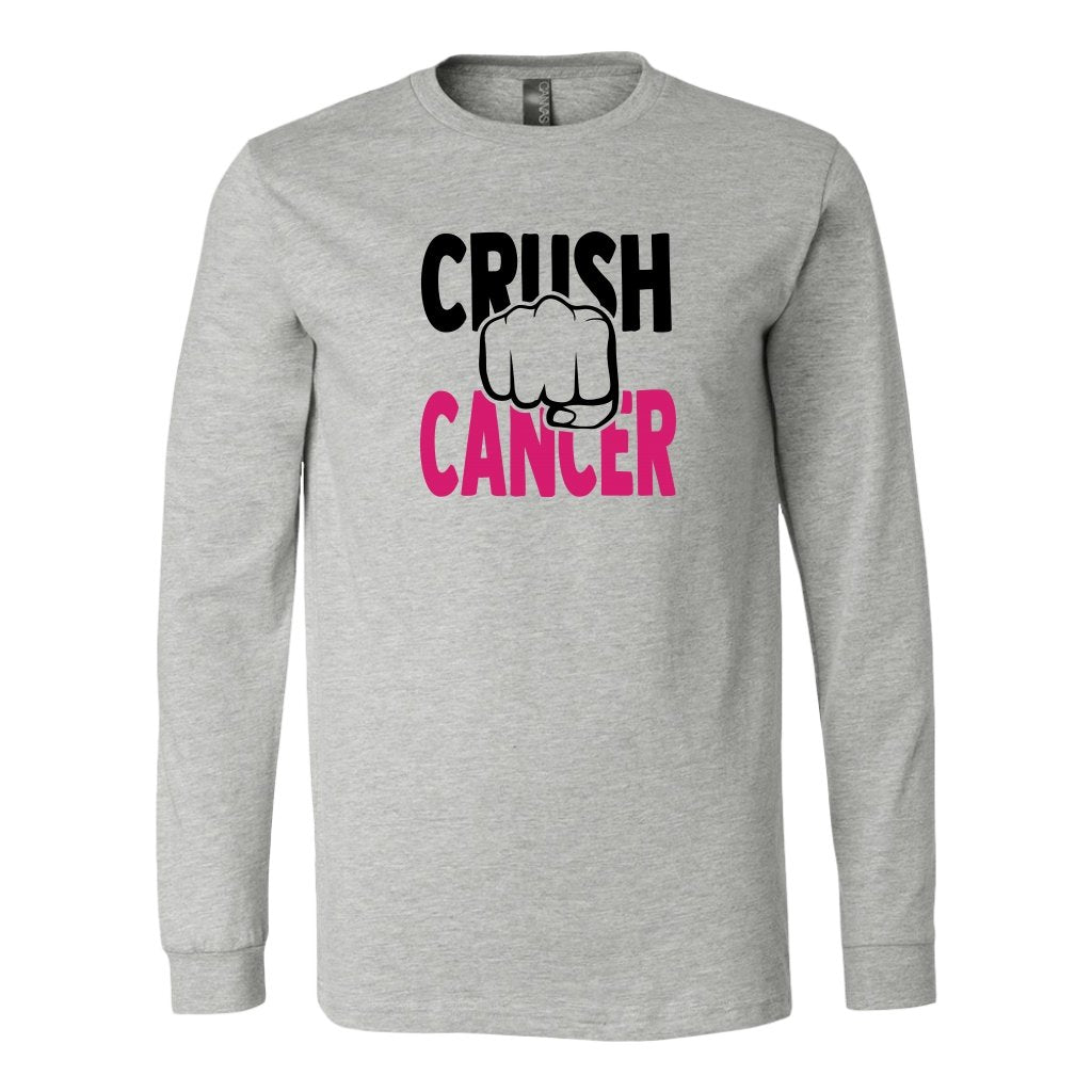 Crush Cancer Long Sleeve ShirtT-shirt - My E Three