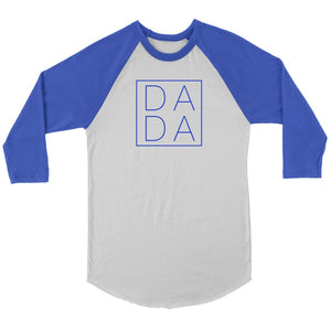 Dada Unisex 3/4 RaglanT-shirt - My E Three