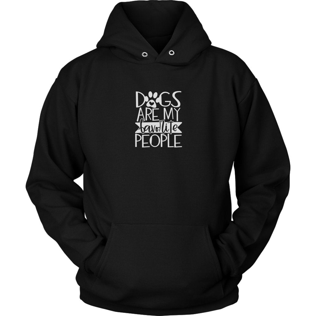 Dogs are my favorite people Unisex HoodieT-shirt - My E Three