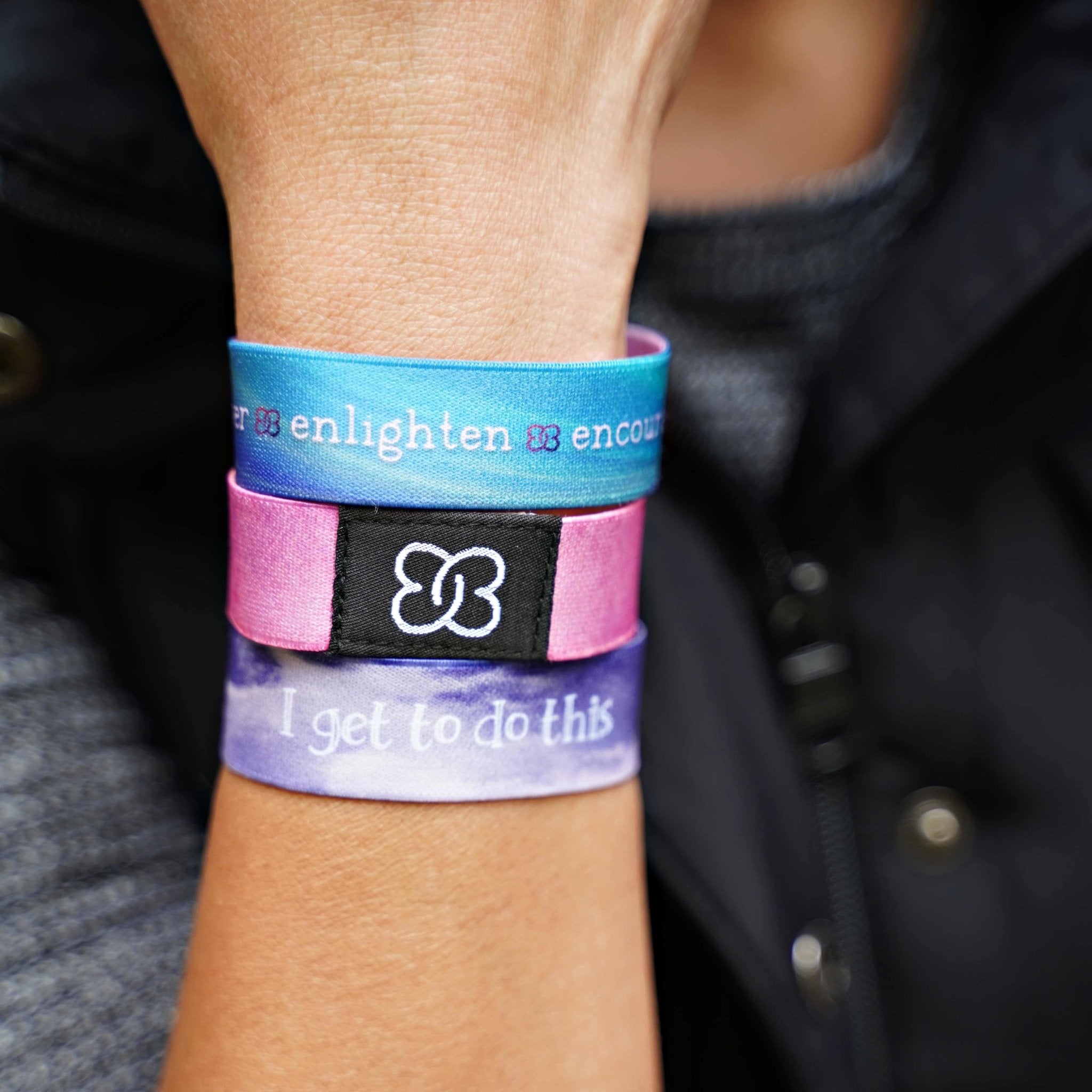 Empower Enlighten EncourageWristbands - My E Three