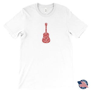 Guitar Swirls Unisex T-ShirtT-shirt - My E Three