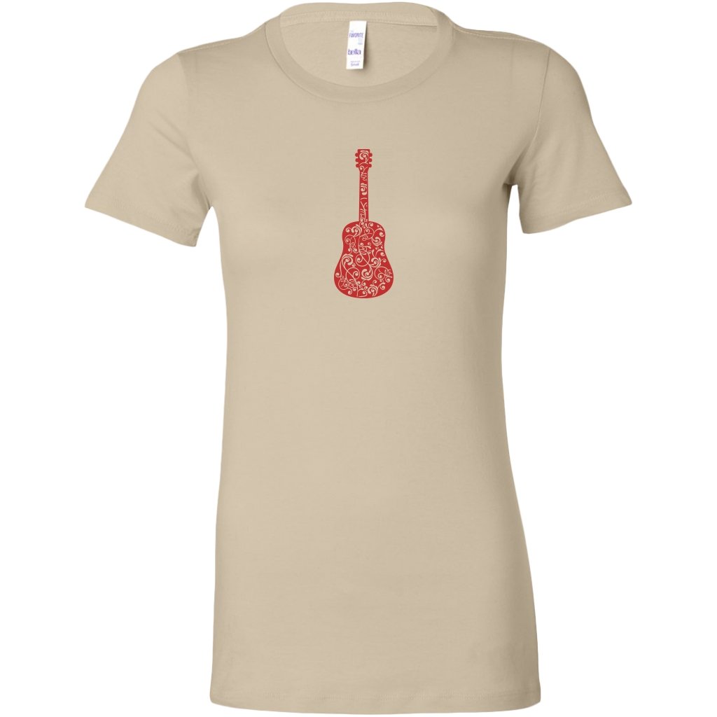 Guitar Swirls Womens ShirtT-shirt - My E Three