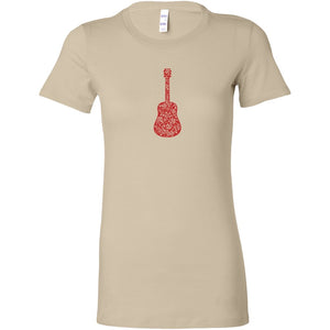 Guitar Swirls Womens ShirtT-shirt - My E Three