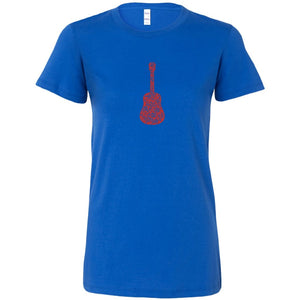 Guitar Swirls Womens ShirtT-shirt - My E Three