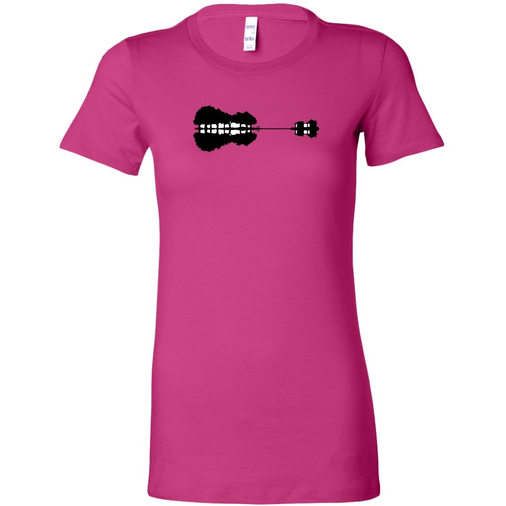 Guitar Tree Reflection Womens ShirtT-shirt - My E Three