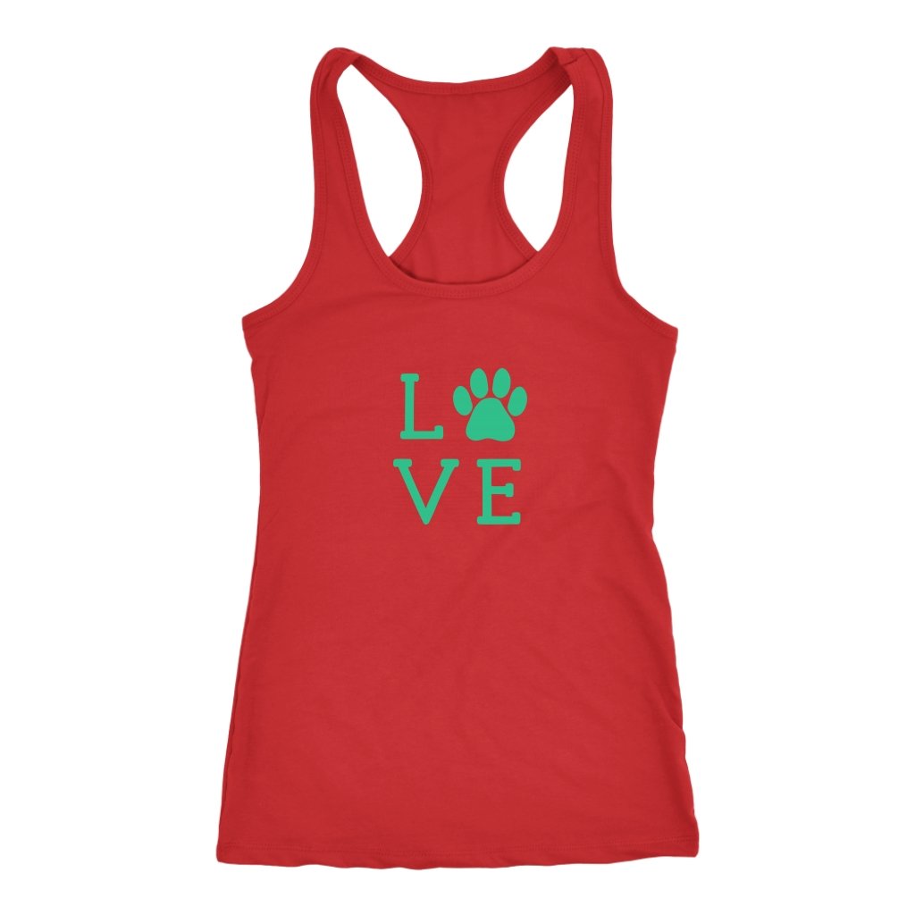 Love is Square Racerback TankT-shirt - My E Three