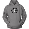 Love Love Run Unisex HoodieT-shirt - My E Three