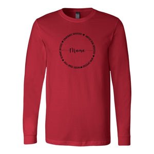 Mama Circle Long Sleeve Shirt - My E Three