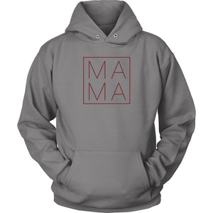 Mama Square Unisex HoodieT-shirt - My E Three