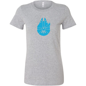 Millennium Falcon Womens ShirtT-shirt - My E Three