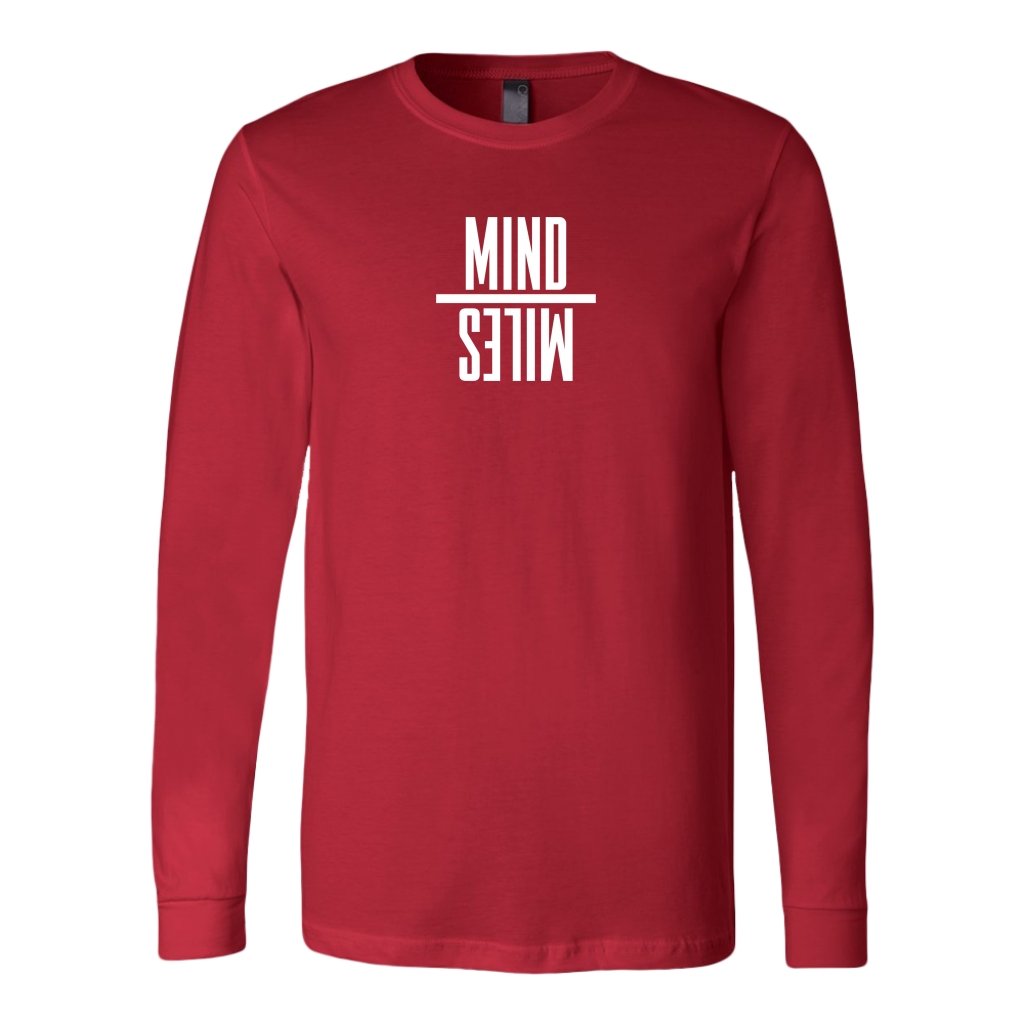 Mind Miles white Long Sleeve ShirtT-shirt - My E Three