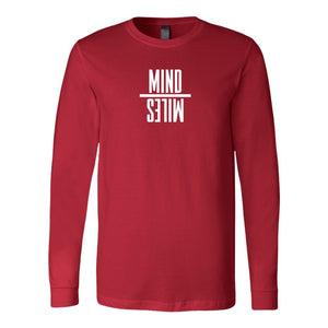 Mind Miles white Long Sleeve ShirtT-shirt - My E Three