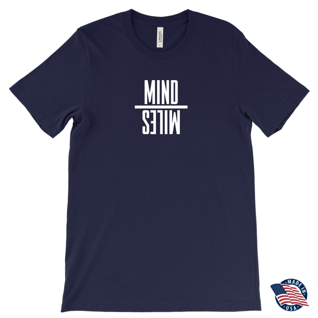 Mind Miles white Unisex T-ShirtT-shirt - My E Three