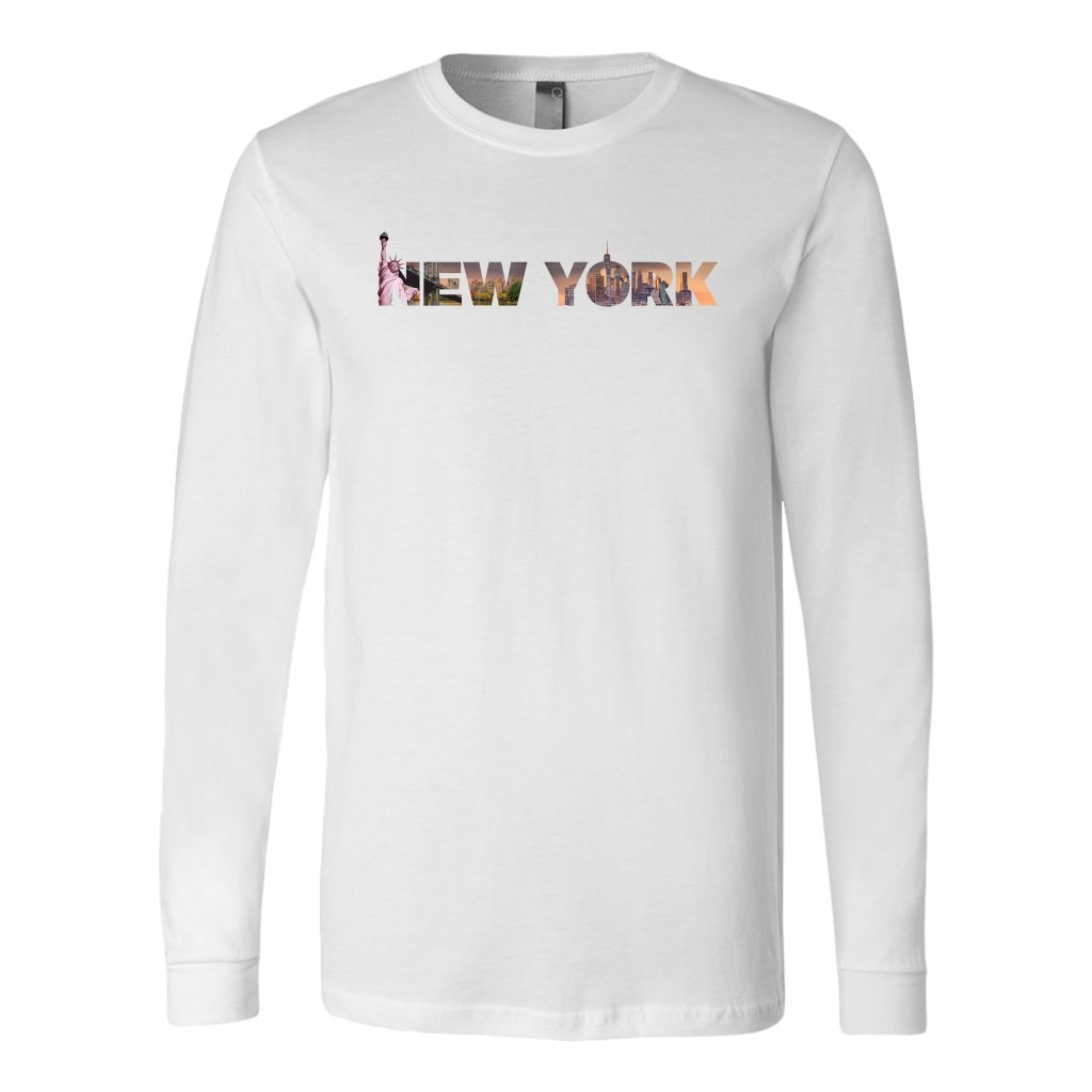 New York Long Sleeve ShirtT-shirt - My E Three