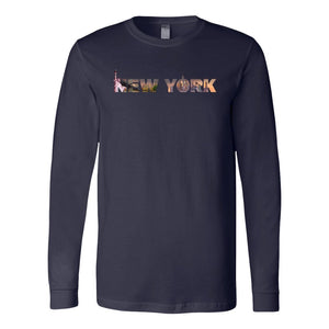 New York Long Sleeve ShirtT-shirt - My E Three