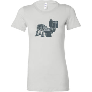 Pet Robot in Toilet Womens ShirtT-shirt - My E Three