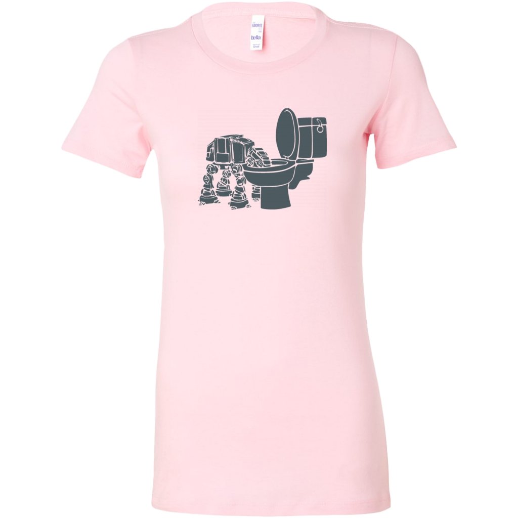 Pet Robot in Toilet Womens ShirtT-shirt - My E Three