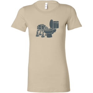 Pet Robot in Toilet Womens ShirtT-shirt - My E Three