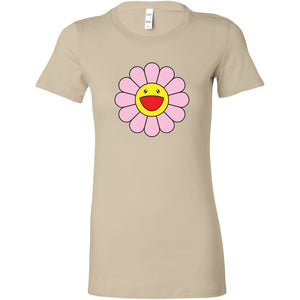 Pretty Flower Pink Womens ShirtT-shirt - My E Three