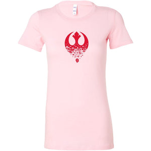 Rebel Aliance With Shutlle Womens ShirtT-shirt - My E Three