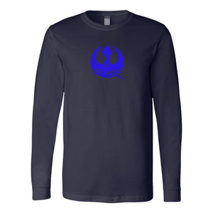 Rebel Aliance With Shutlles Long Sleeve ShirtT-shirt - My E Three