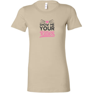 Show Me Your Kitties Womens ShirtT-shirt - My E Three