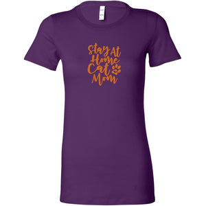 Stay At Home Cat Mom Womens ShirtT-shirt - My E Three