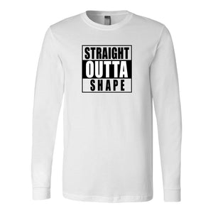 Straight Outta Shape Long Sleeve ShirtT-shirt - My E Three