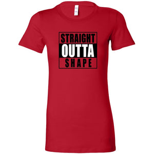 Straight Outta Shape Womens Shirt - My E Three