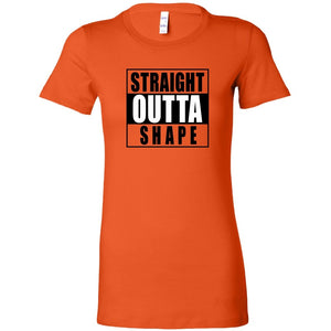 Straight Outta Shape Womens Shirt - My E Three