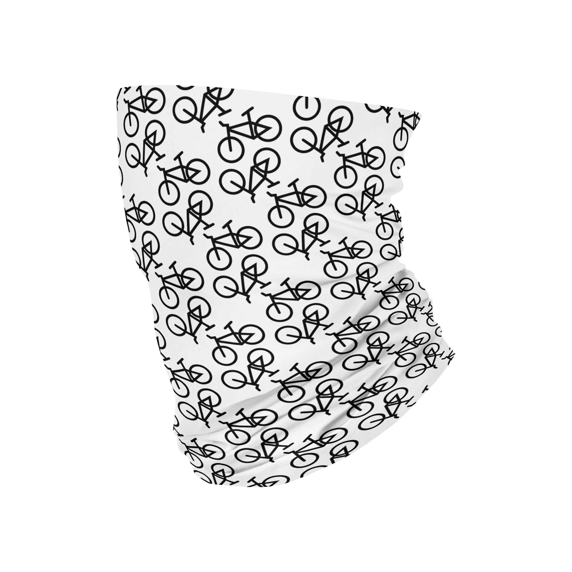 White Cyclist Neck GaiterNeck Gaiter - My E Three