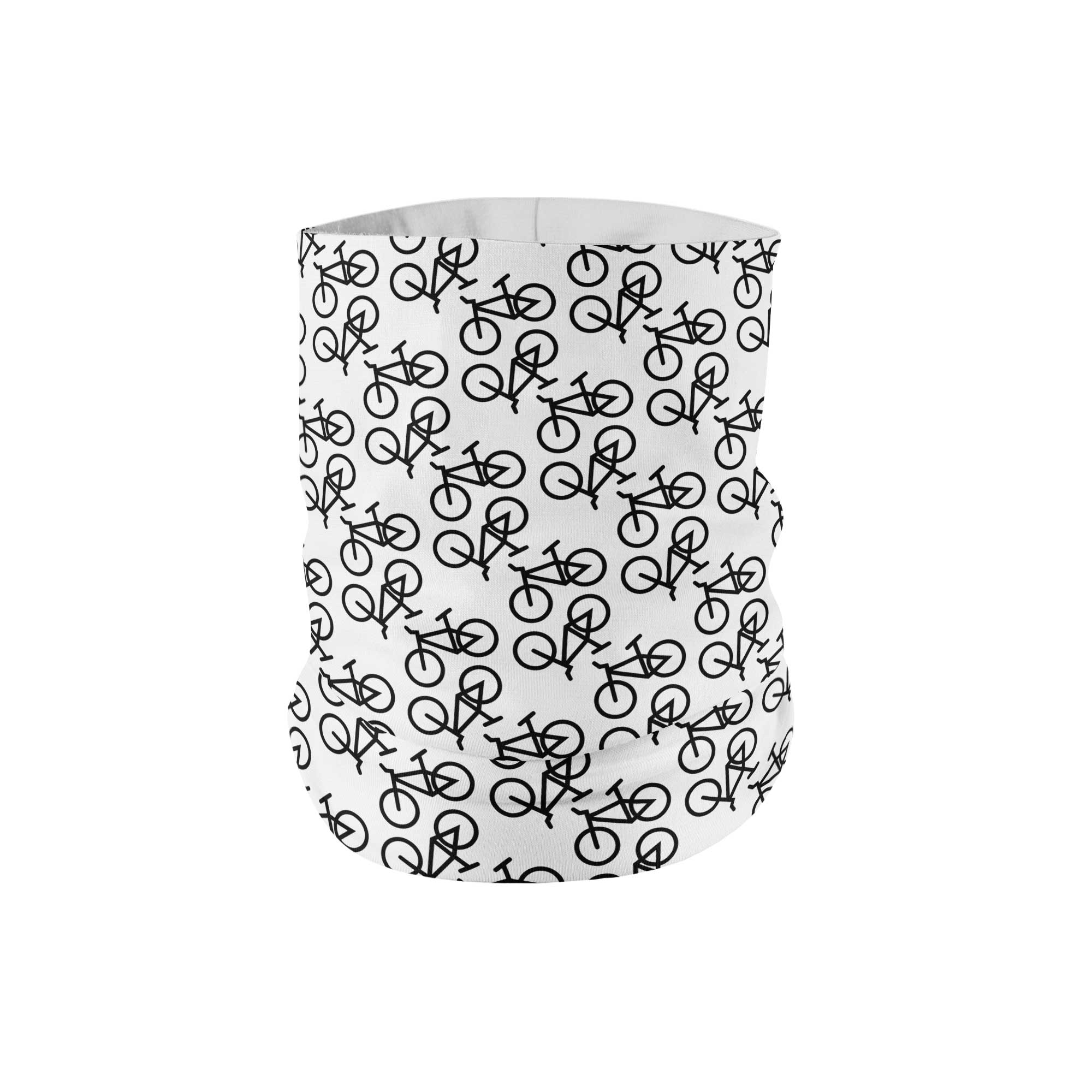 White Cyclist Neck GaiterNeck Gaiter - My E Three